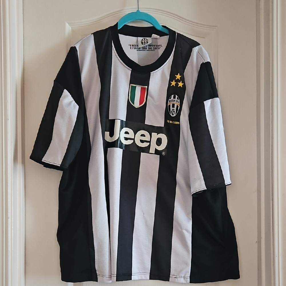 Black and White Men's Jersey